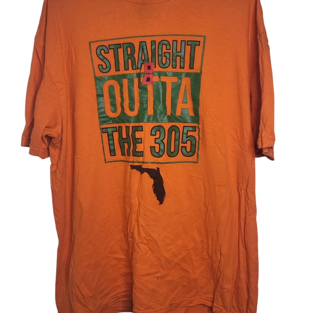 Straight Outta The 305 Graphic T-Shirt